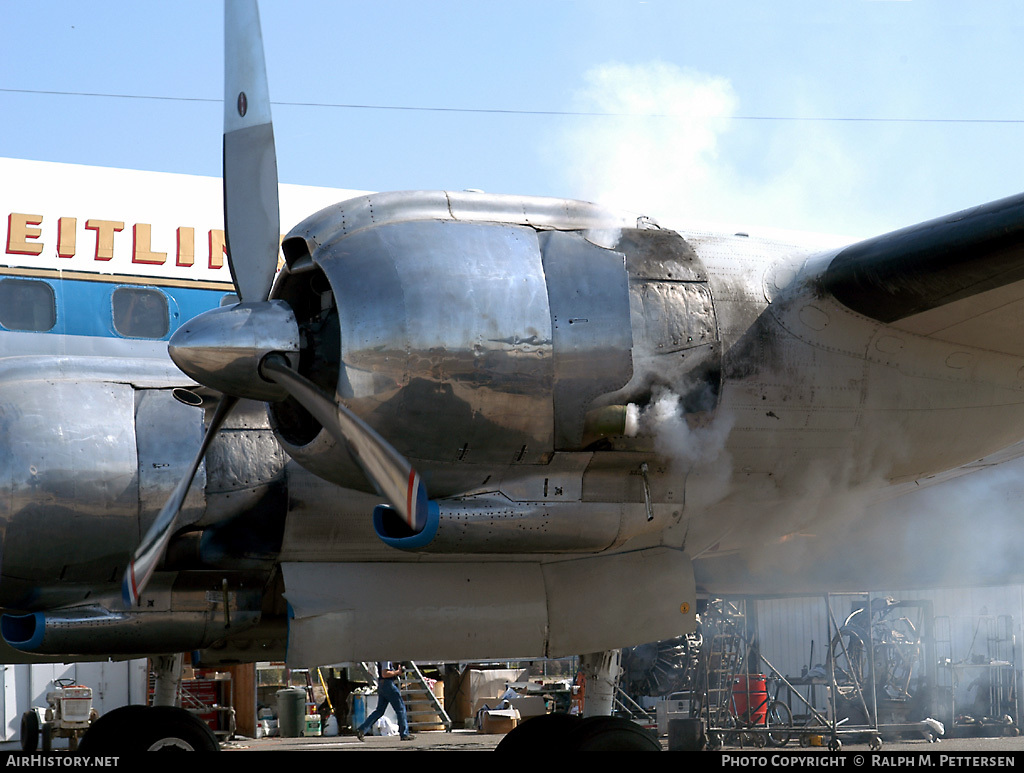 Aircraft Photo of N73544 | Lockheed L-1049F Super Constellation | Breitling | AirHistory.net #17204