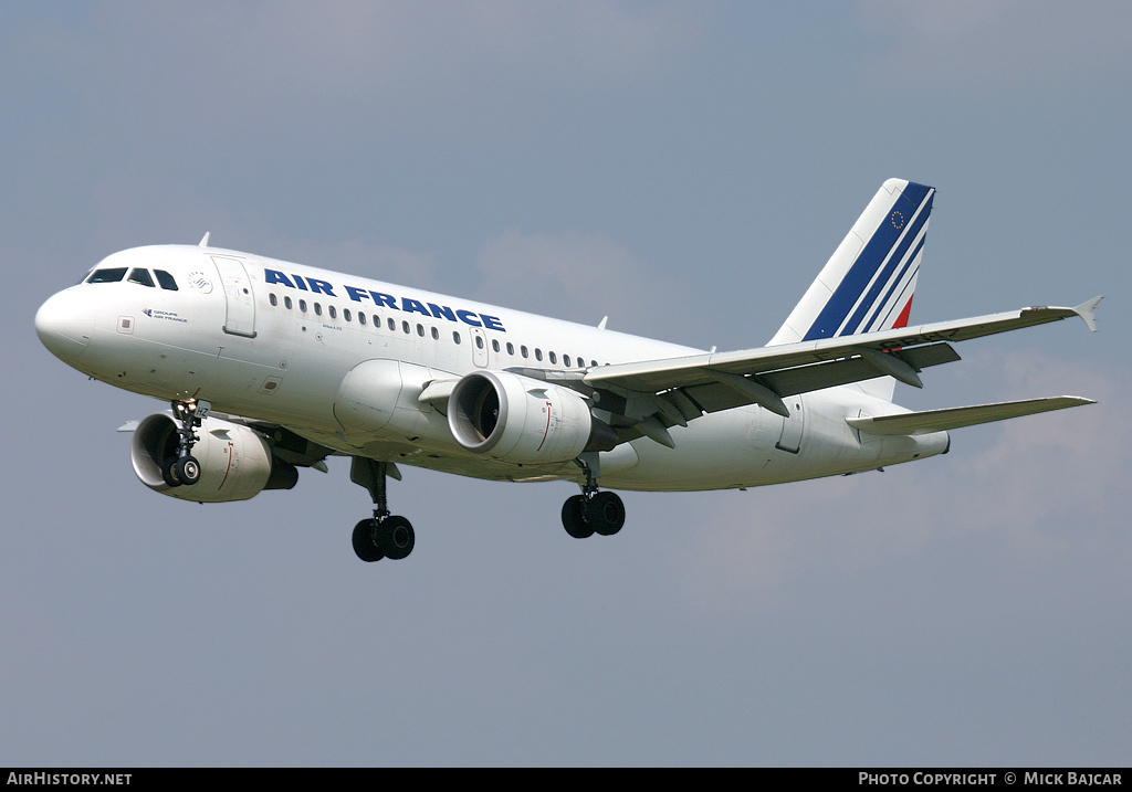 Aircraft Photo of F-GRHZ | Airbus A319-111 | Air France | AirHistory.net #17212
