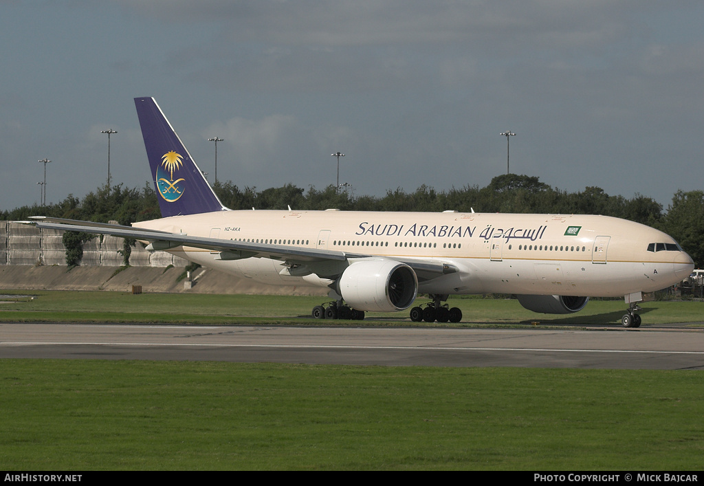 Aircraft Photo of HZ-AKA | Boeing 777-268/ER | Saudi Arabian Airlines | AirHistory.net #17216