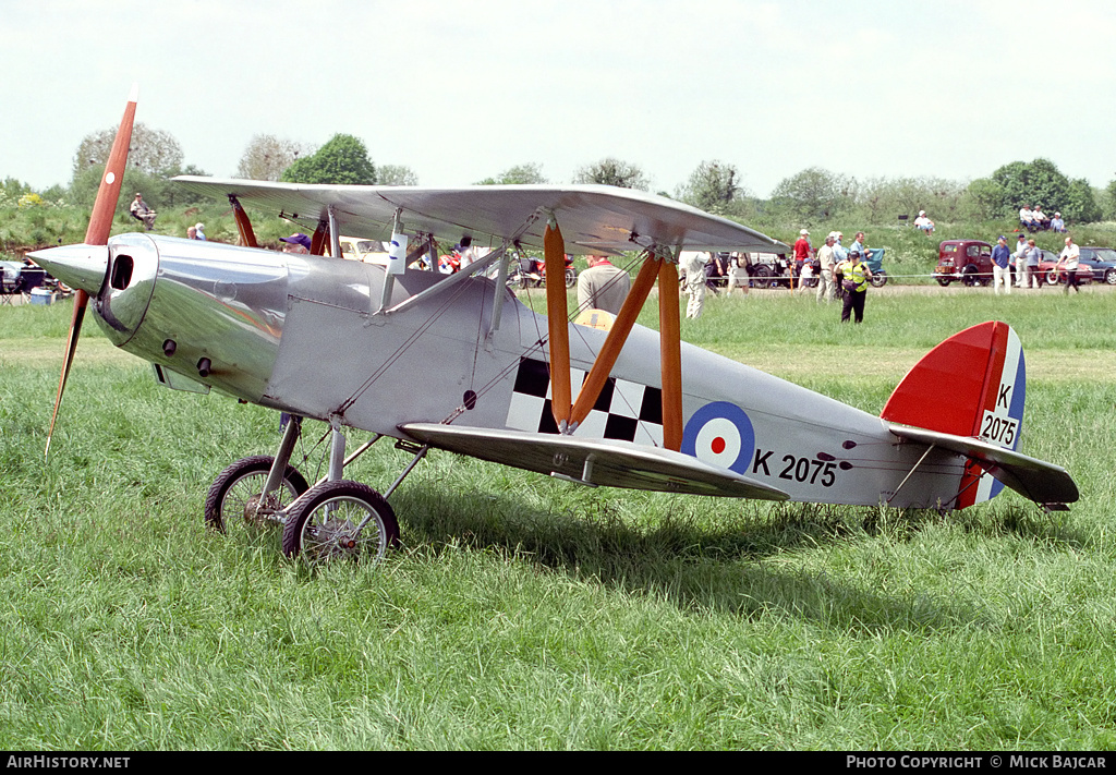 Aircraft Photo of G-BEER / K2075 | Isaacs Fury II | UK - Air Force | AirHistory.net #17220