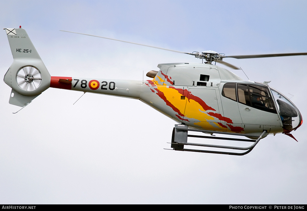 Aircraft Photo of HE25-1 | Eurocopter EC-120B Colibri | Spain - Air Force | AirHistory.net #17231