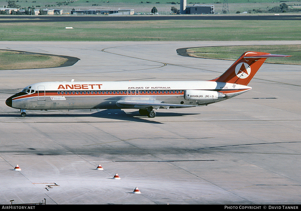 Aircraft Photo of VH-CZE | McDonnell Douglas DC-9-31 | Ansett Airlines of Australia | AirHistory.net #17235