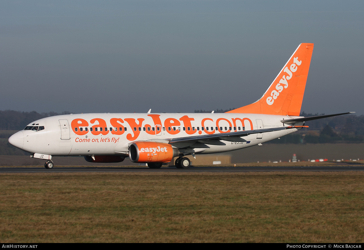 Aircraft Photo of G-EZJZ | Boeing 737-73V | EasyJet | AirHistory.net #17254