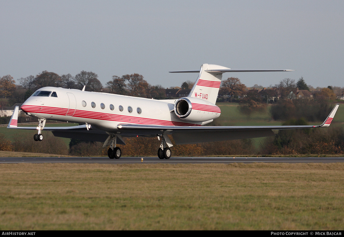 Aircraft Photo of M-FUAD | Gulfstream Aerospace G-V-SP Gulfstream G550 | AirHistory.net #17258