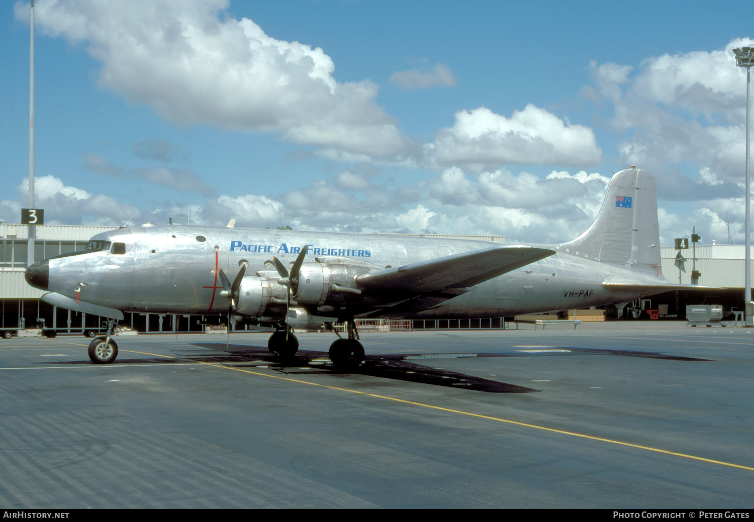Aircraft Photo of VH-PAF | Douglas C-54E Skymaster | Pacific Air Freighters | AirHistory.net #17266