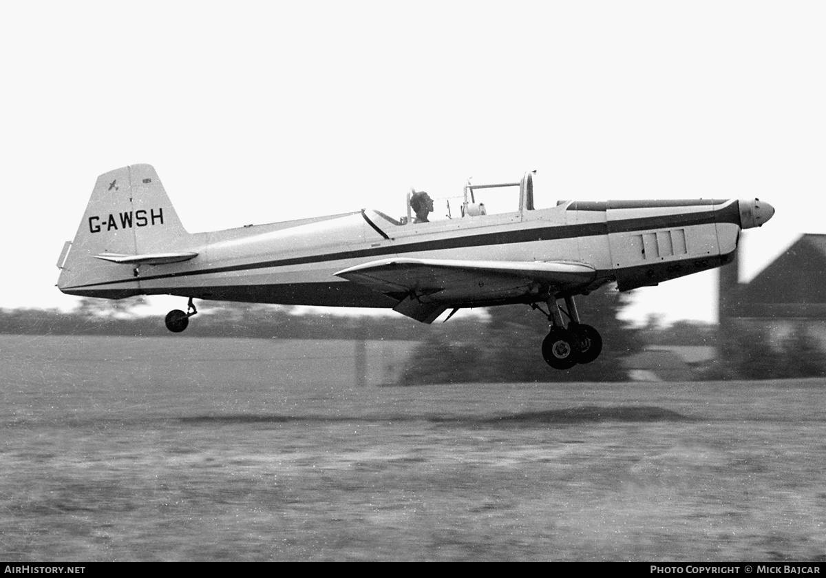 Aircraft Photo of G-AWSH | Zlin Z-526 Trener Master | AirHistory.net #17271