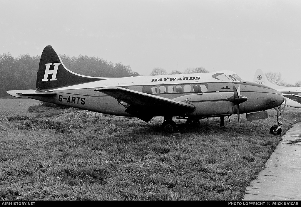Aircraft Photo of G-ARTS | De Havilland D.H. 104 Dove 6 | Haywards | AirHistory.net #17274