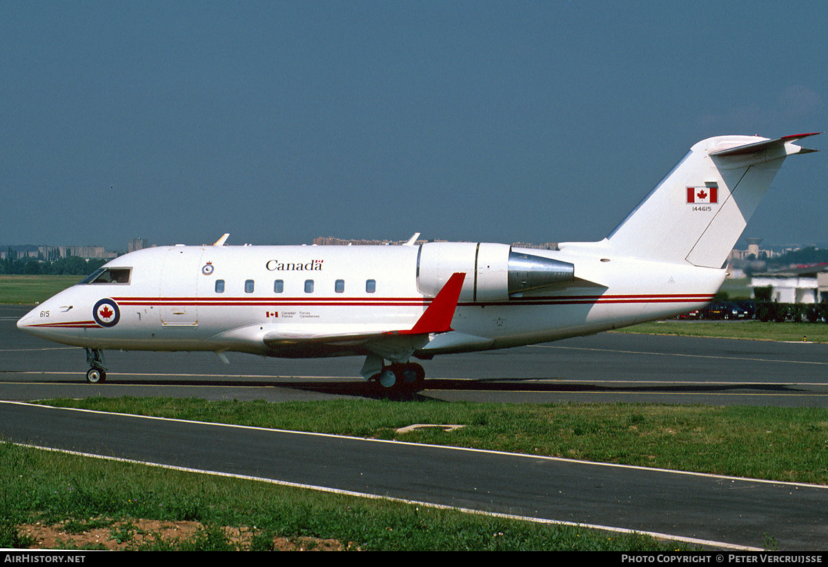 Aircraft Photo of 144615 | Canadair CC-144B Challenger (601/CL-600-2A12) | Canada - Air Force | AirHistory.net #17276