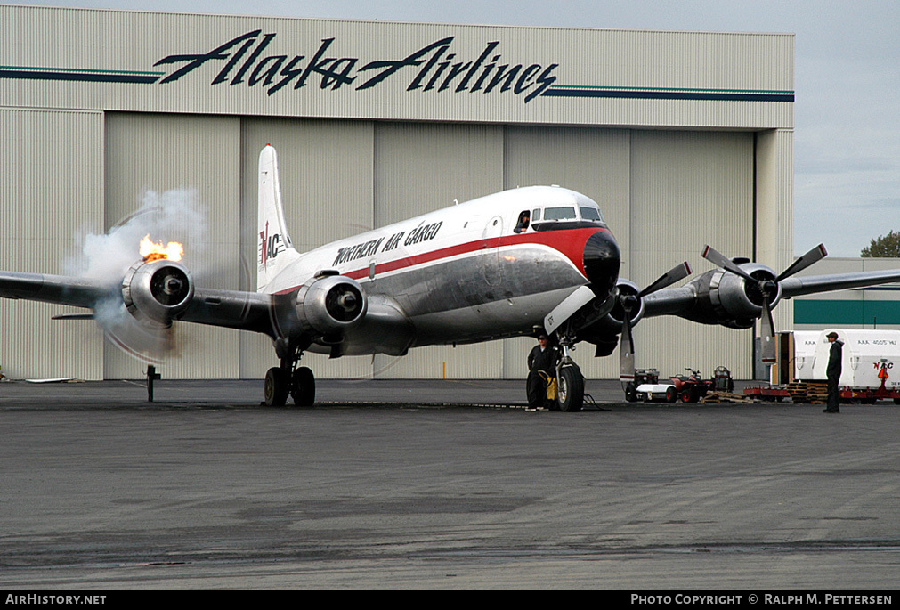 Aircraft Photo of N2907F | Douglas C-118A Liftmaster | Northern Air Cargo - NAC | AirHistory.net #17291