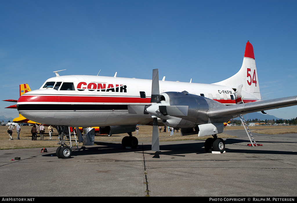 Aircraft Photo of C-FKFM | Convair 580/AT | Conair Aviation | AirHistory.net #17292