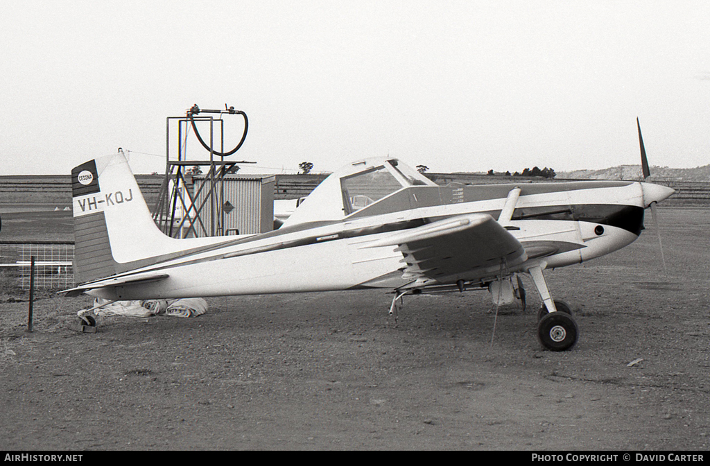 Aircraft Photo of VH-KQJ | Cessna A188 AgWagon 300 | AirHistory.net #17306