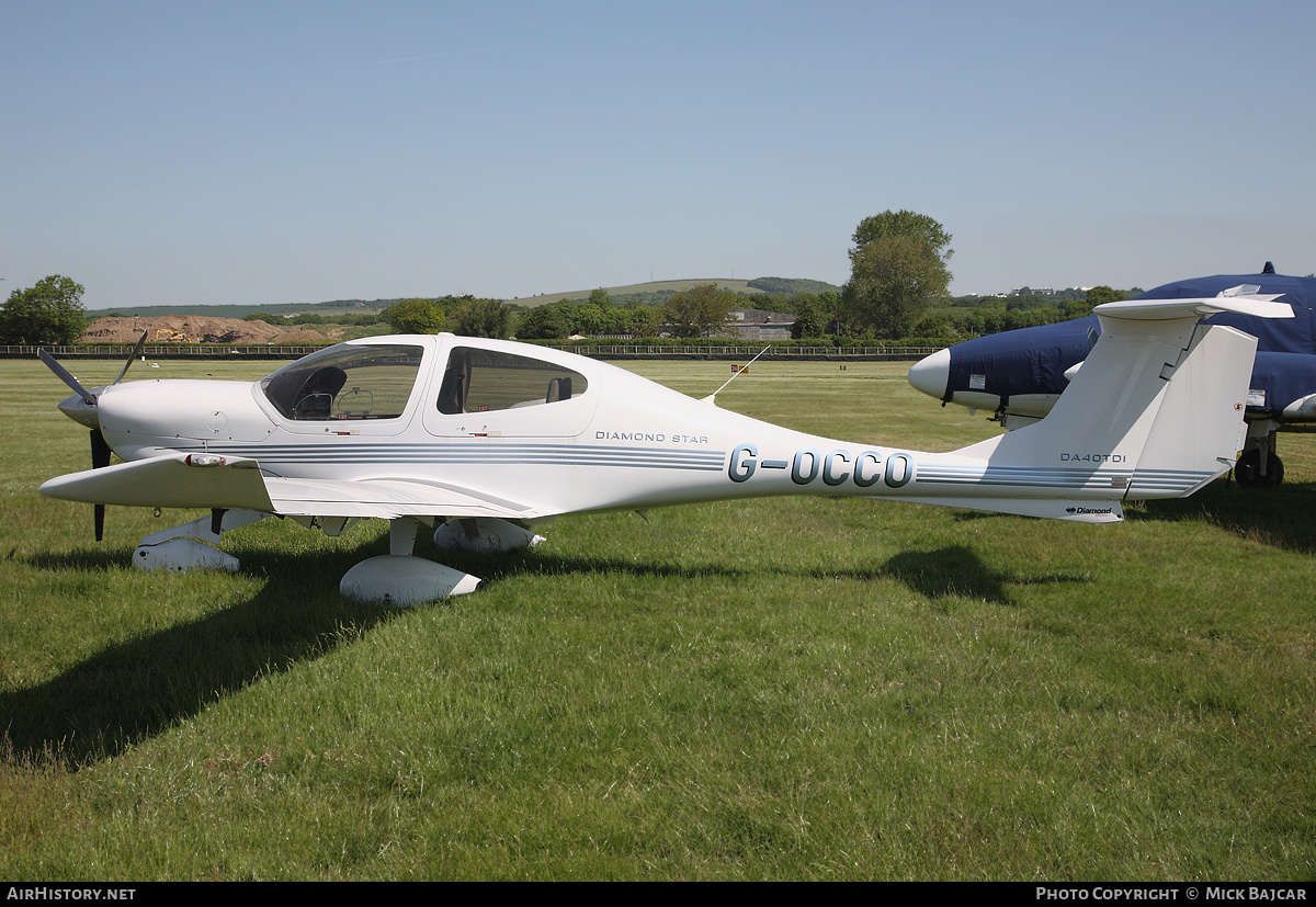 Aircraft Photo of G-OCCO | Diamond DA40D Diamond Star TDI | AirHistory.net #17321