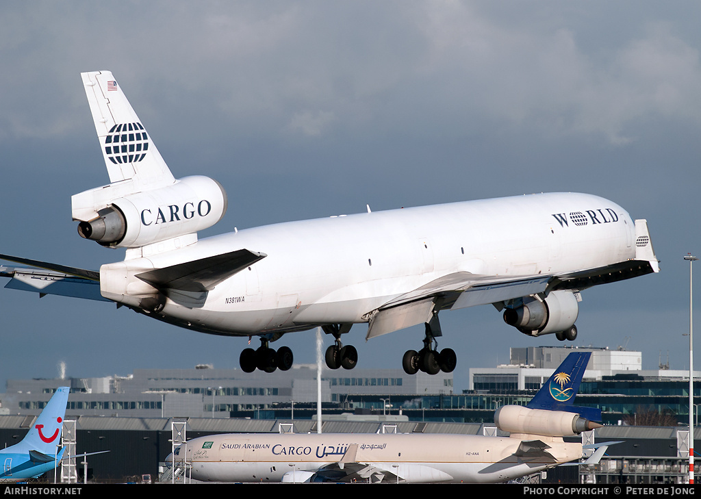 Aircraft Photo of N381WA | McDonnell Douglas MD-11/F | World Airways Cargo | AirHistory.net #17342