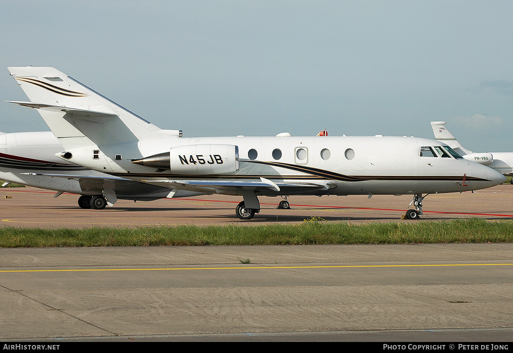Aircraft Photo of N45JB | Dassault Falcon 200 (20H) | AirHistory.net #17346