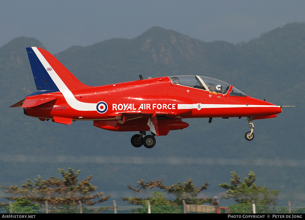 Aircraft Photo of XX227 | British Aerospace Hawk T.1A | UK - Air Force | AirHistory.net #17355