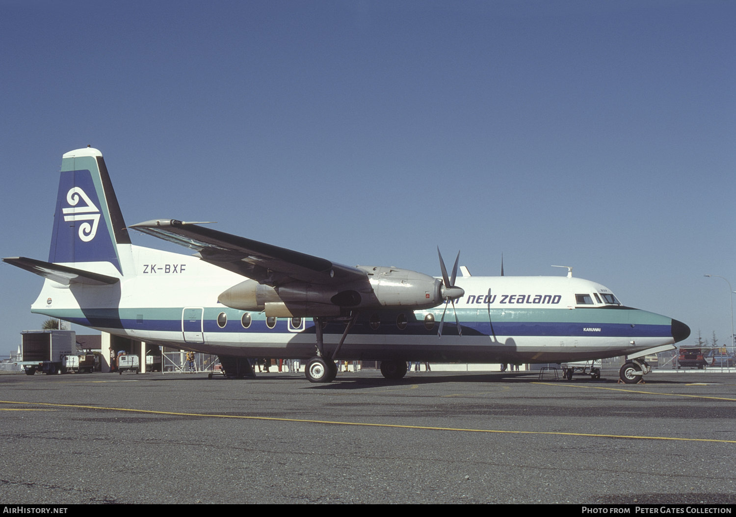Aircraft Photo of ZK-BXF | Fokker F27-100 Friendship | Air New Zealand | AirHistory.net #17400