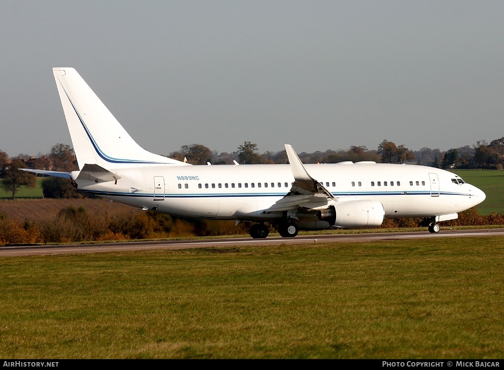 Aircraft Photo of N889NC | Boeing 737-7AV BBJ | AirHistory.net #17419