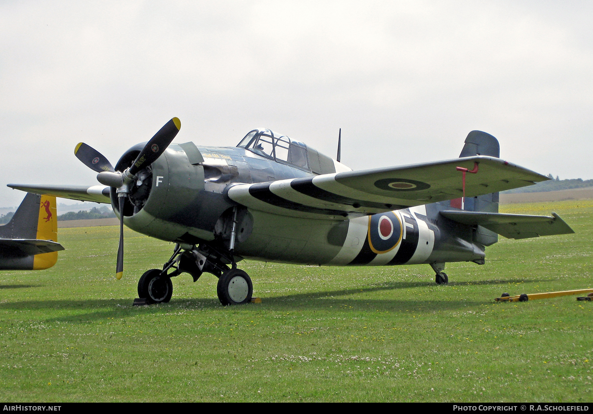 Aircraft Photo of G-RUMW / JV579 | Grumman FM-2 Wildcat | UK - Navy | AirHistory.net #17428