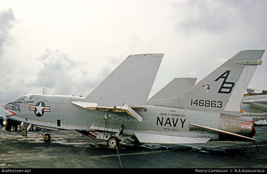 Aircraft Photo of 146863 | Vought RF-8G Crusader | USA - Navy | AirHistory.net #17432