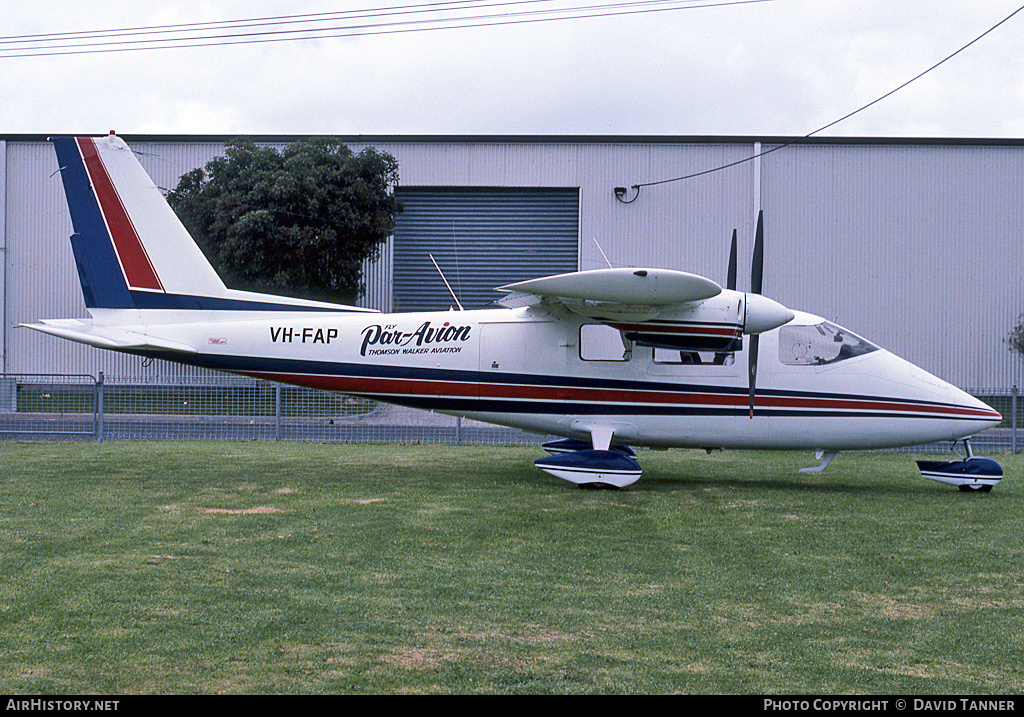 Aircraft Photo of VH-FAP | Partenavia P-68B | Par-Avion | AirHistory.net #17445