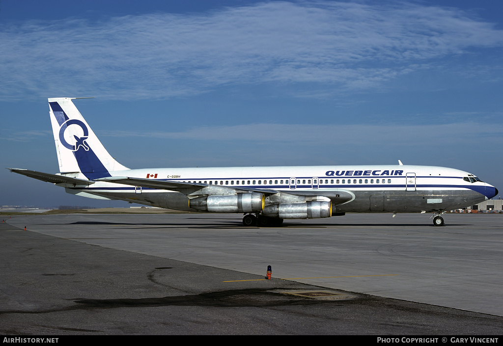 Aircraft Photo of C-GQBH | Boeing 707-123B | Quebecair | AirHistory.net #17446