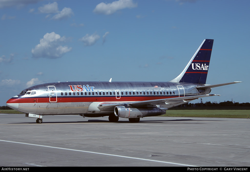 Aircraft Photo of N213US | Boeing 737-201 | USAir | AirHistory.net #17453