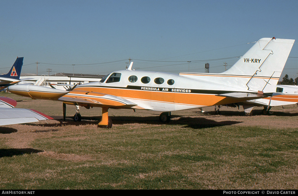 Aircraft Photo of VH-KRY | Cessna 401 | Peninsula Air Services | AirHistory.net #17467