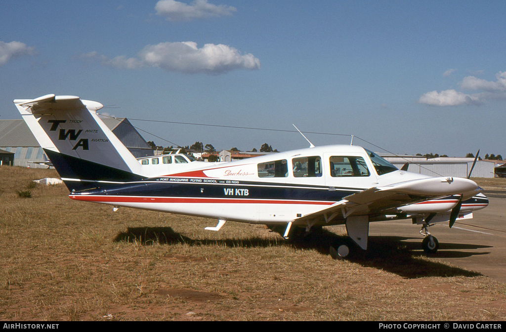 Aircraft Photo of VH-KTB | Beech 76 Duchess | Port Macquarie Flying School | AirHistory.net #17476