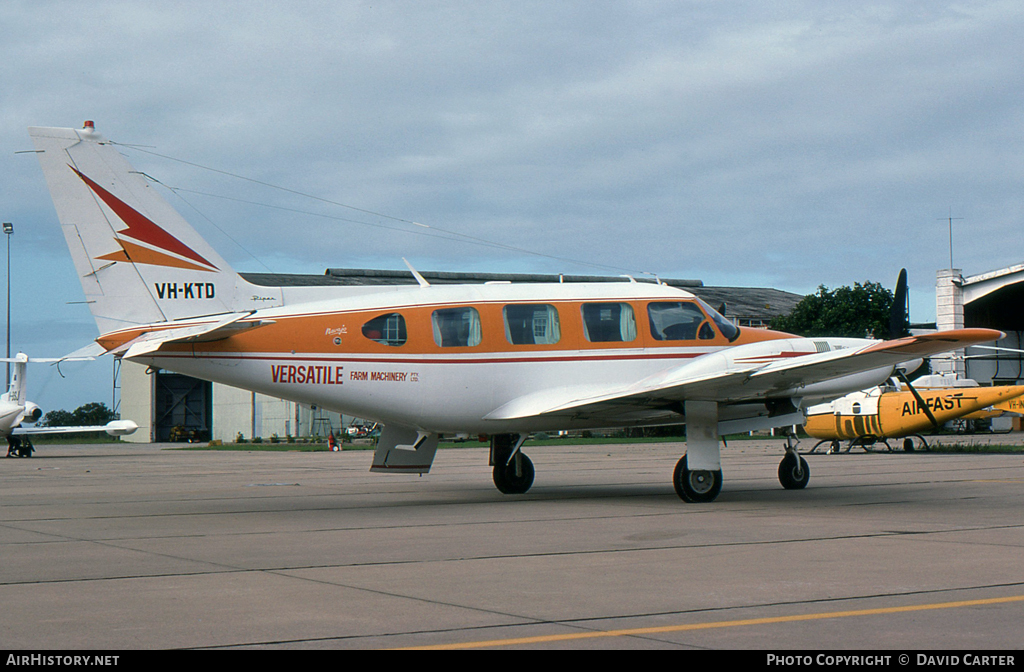 Aircraft Photo of VH-KTD | Piper PA-31-310 Navajo | Versatile Farm Machinery | AirHistory.net #17477