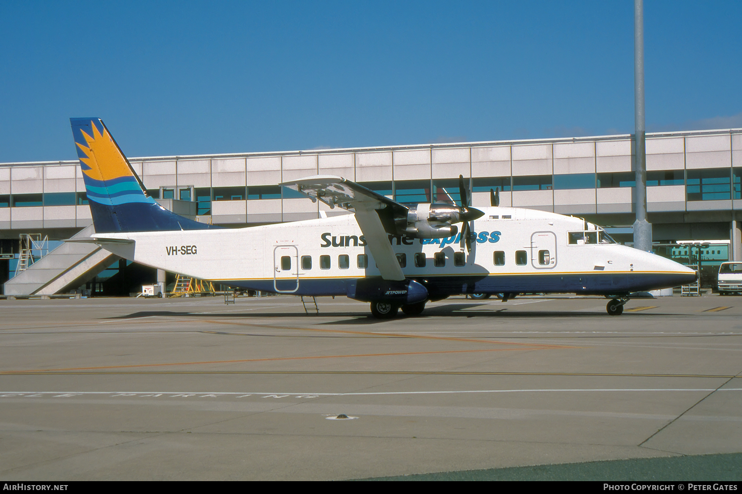 Aircraft Photo of VH-SEG | Short 360-300 | Sunshine Express Airlines | AirHistory.net #17496