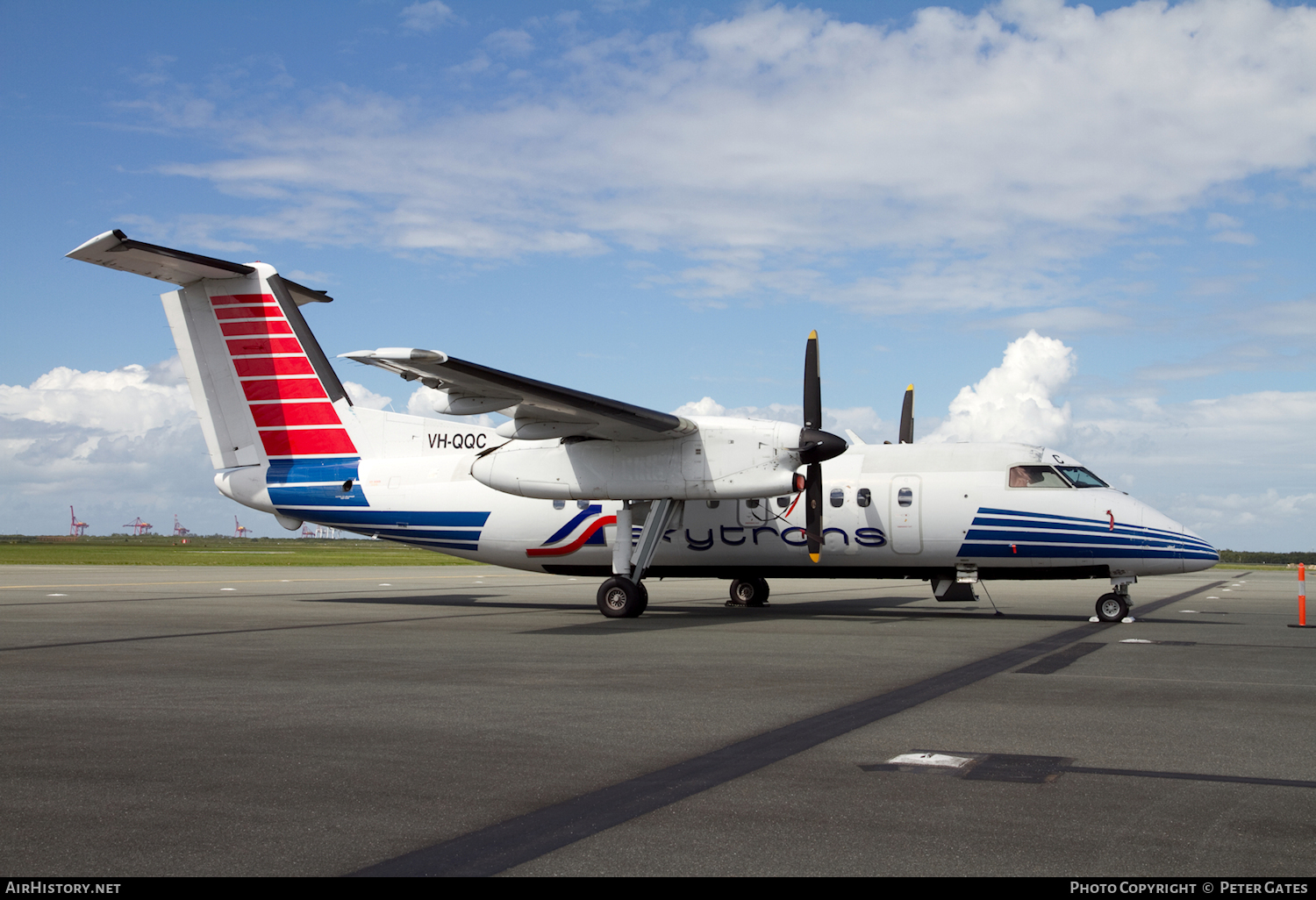 Aircraft Photo of VH-QQC | De Havilland Canada DHC-8-102 Dash 8 | Skytrans Airlines | AirHistory.net #17498