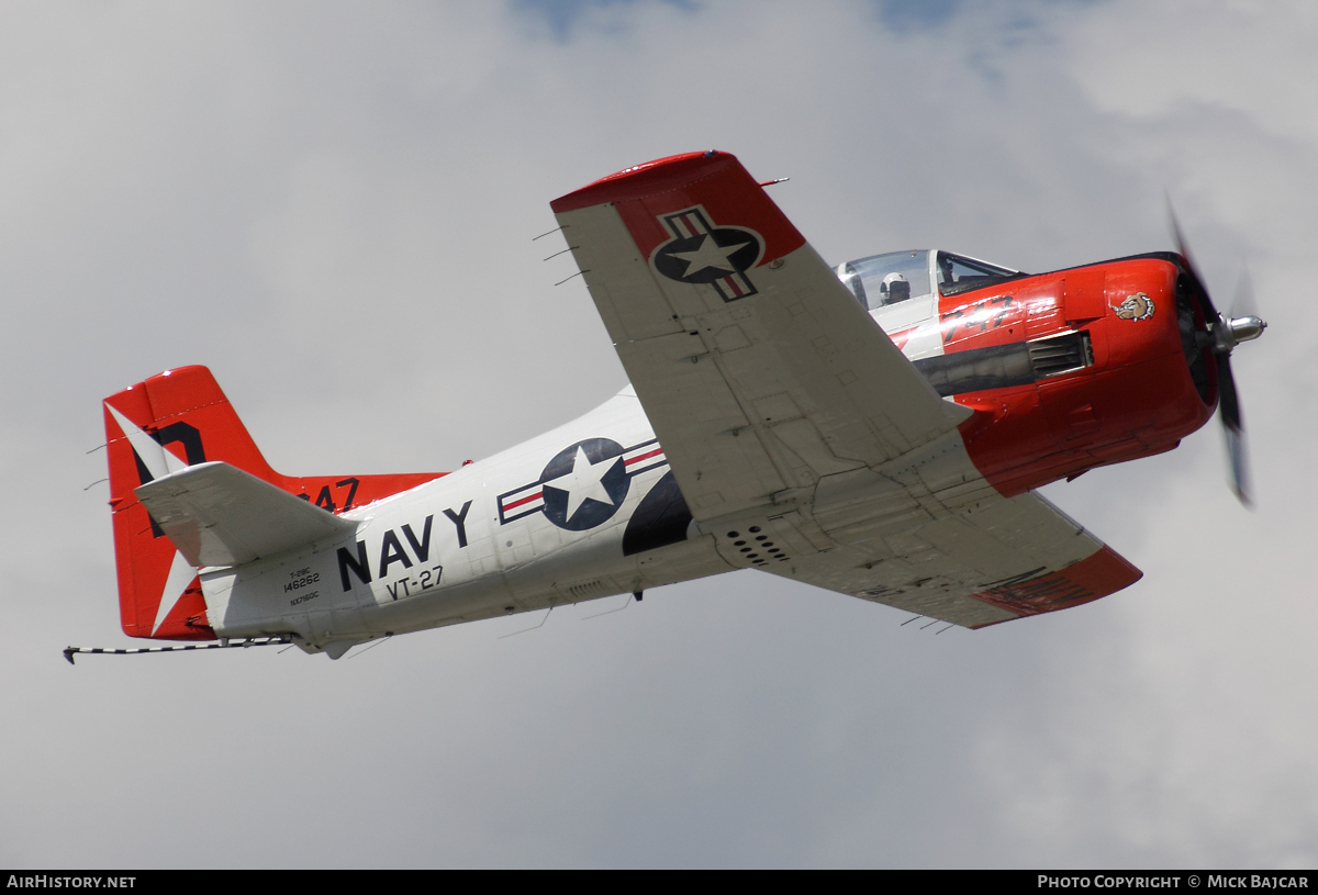 Aircraft Photo of N7160C / NX7160C / 146262 | North American T-28C Trojan | USA - Navy | AirHistory.net #17499