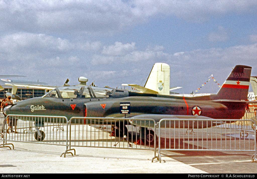 Aircraft Photo of 0537 | Soko G-2 Galeb | Yugoslavia - Air Force | AirHistory.net #17503