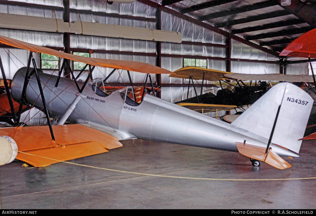 Aircraft Photo of N34357 | Meyers OTW-145 | AirHistory.net #17512