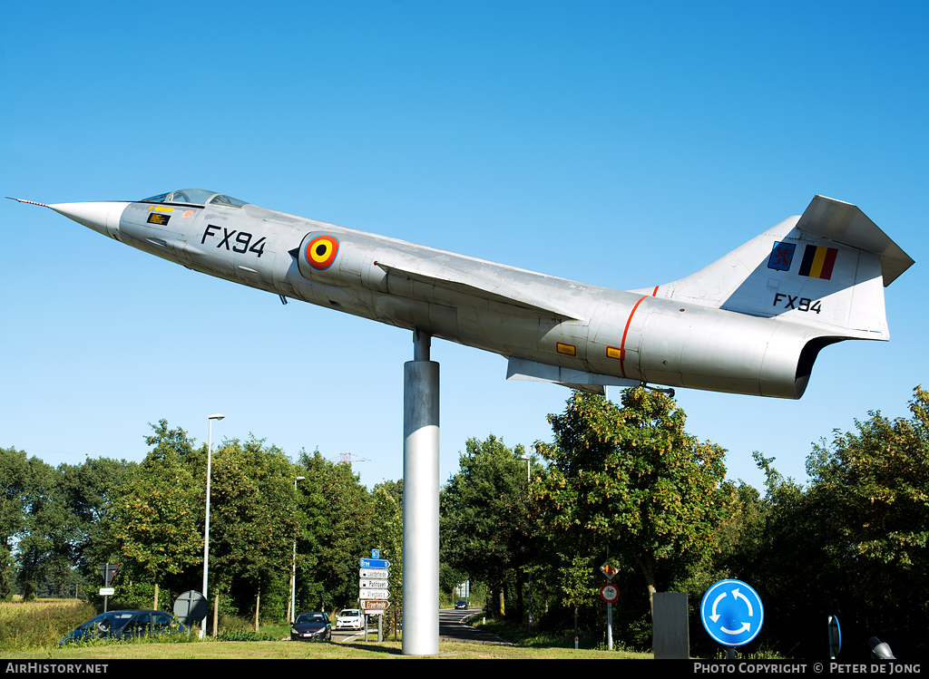 Aircraft Photo of FX94 | Lockheed F-104G Starfighter | Belgium - Air Force | AirHistory.net #17534