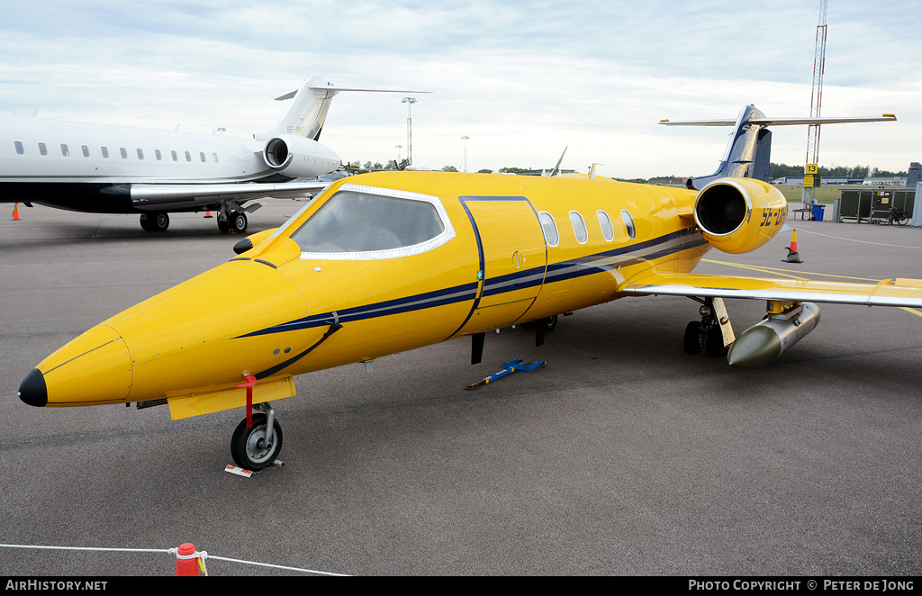 Aircraft Photo of SE-DHO | Gates Learjet 35A | Saab Technologies | AirHistory.net #17536