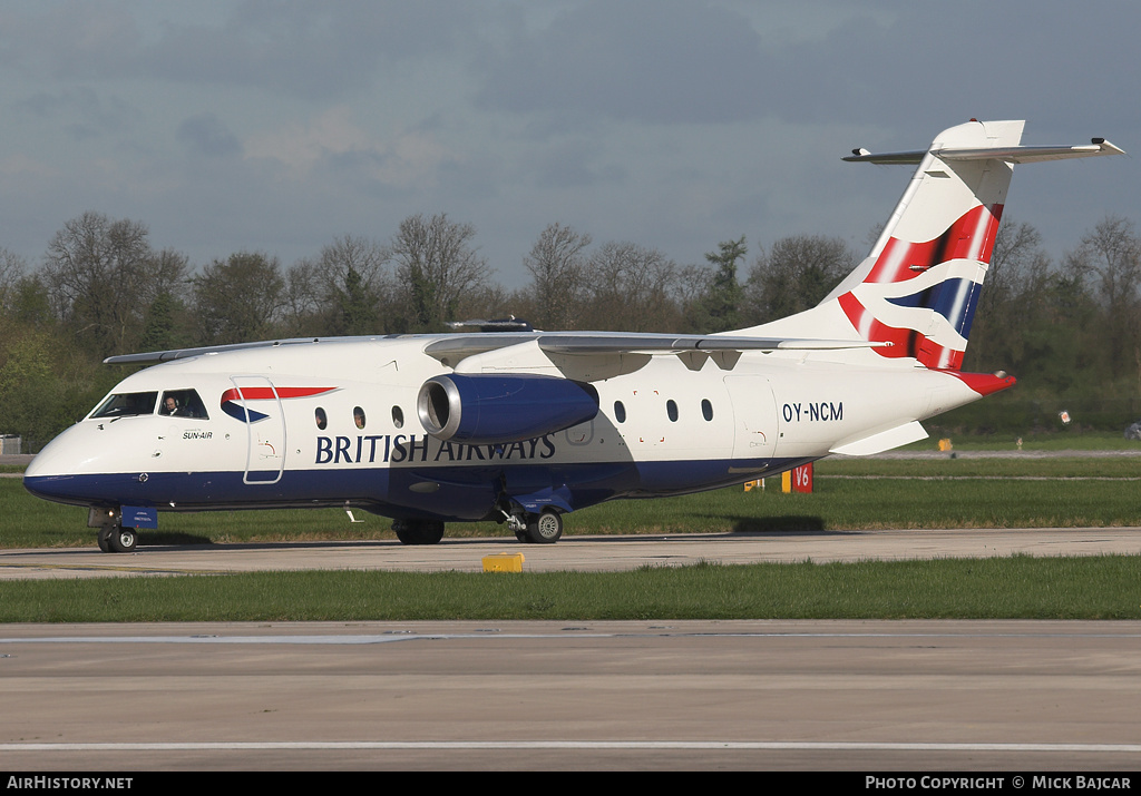Aircraft Photo of OY-NCM | Fairchild Dornier 328-310 328JET | British Airways | AirHistory.net #17539
