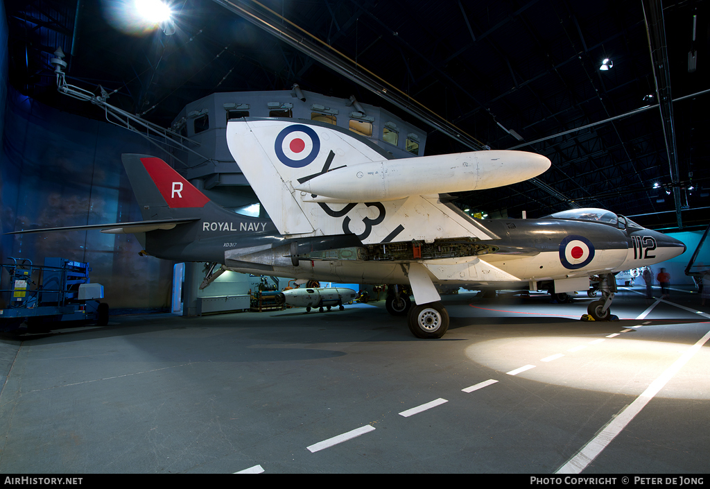 Aircraft Photo of XD317 | Supermarine Scimitar F1 | UK - Navy | AirHistory.net #17549