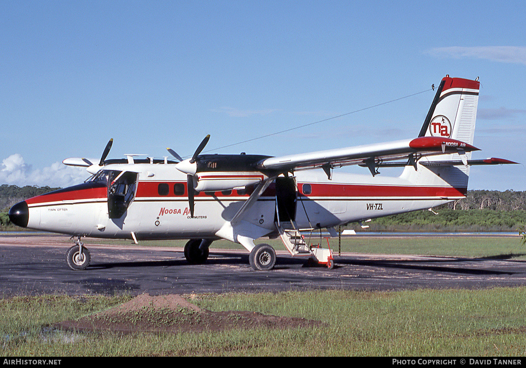 Aircraft Photo of VH-TZL | De Havilland Canada DHC-6-100 Twin Otter | Noosa Air | AirHistory.net #17568