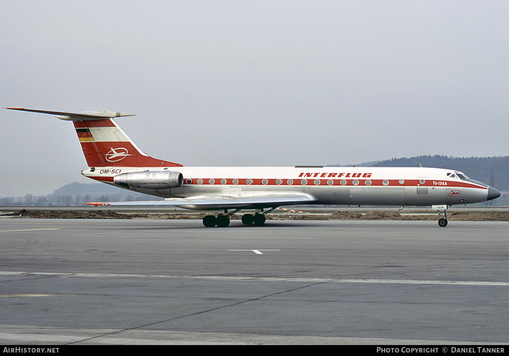 Aircraft Photo of DM-SCI | Tupolev Tu-134A | Interflug | AirHistory.net #17570