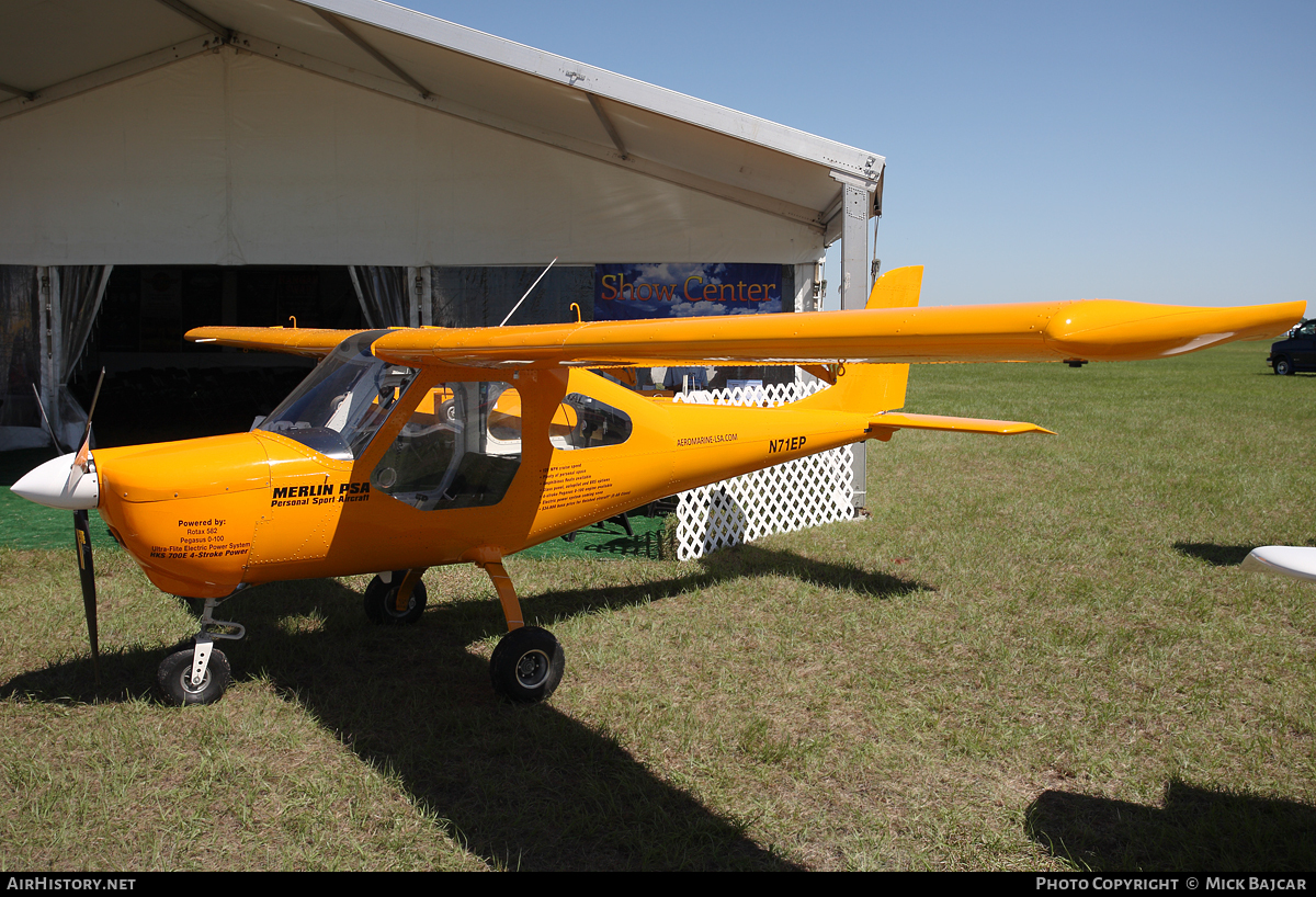 Aircraft Photo of N71EP | aeromarine Consulting E-Plane | AirHistory.net #17600