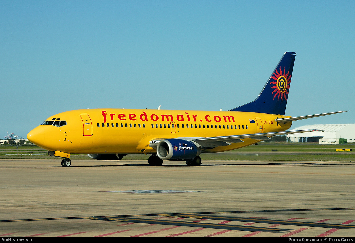 Aircraft Photo of ZK-SJE | Boeing 737-3K2 | Freedom Air | AirHistory.net #17604