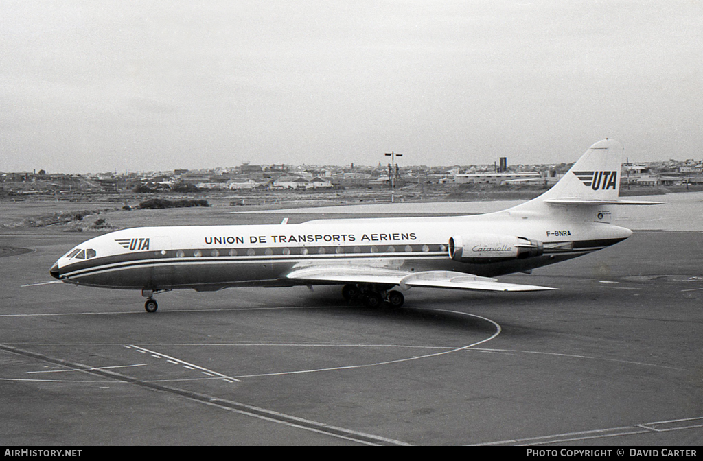 Aircraft Photo of F-BNRA | Sud SE-210 Caravelle 10B1R | UTA - Union de Transports Aériens | AirHistory.net #17608