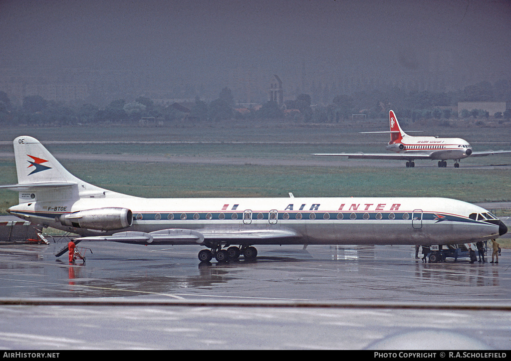 Aircraft Photo of F-BTOE | Aerospatiale SE-210 Caravelle 12 | Air Inter | AirHistory.net #17623