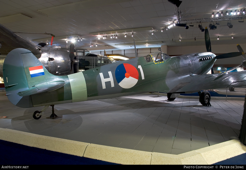 Aircraft Photo of H-1 | Supermarine 361 Spitfire LF9C | Netherlands - Air Force | AirHistory.net #17637