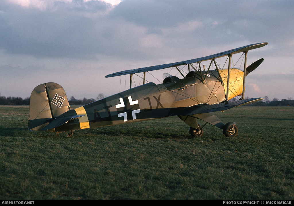 Aircraft Photo of G-ATJX / 5036 | Dornier Bü-131B Jungmann | Germany - Air Force | AirHistory.net #17645