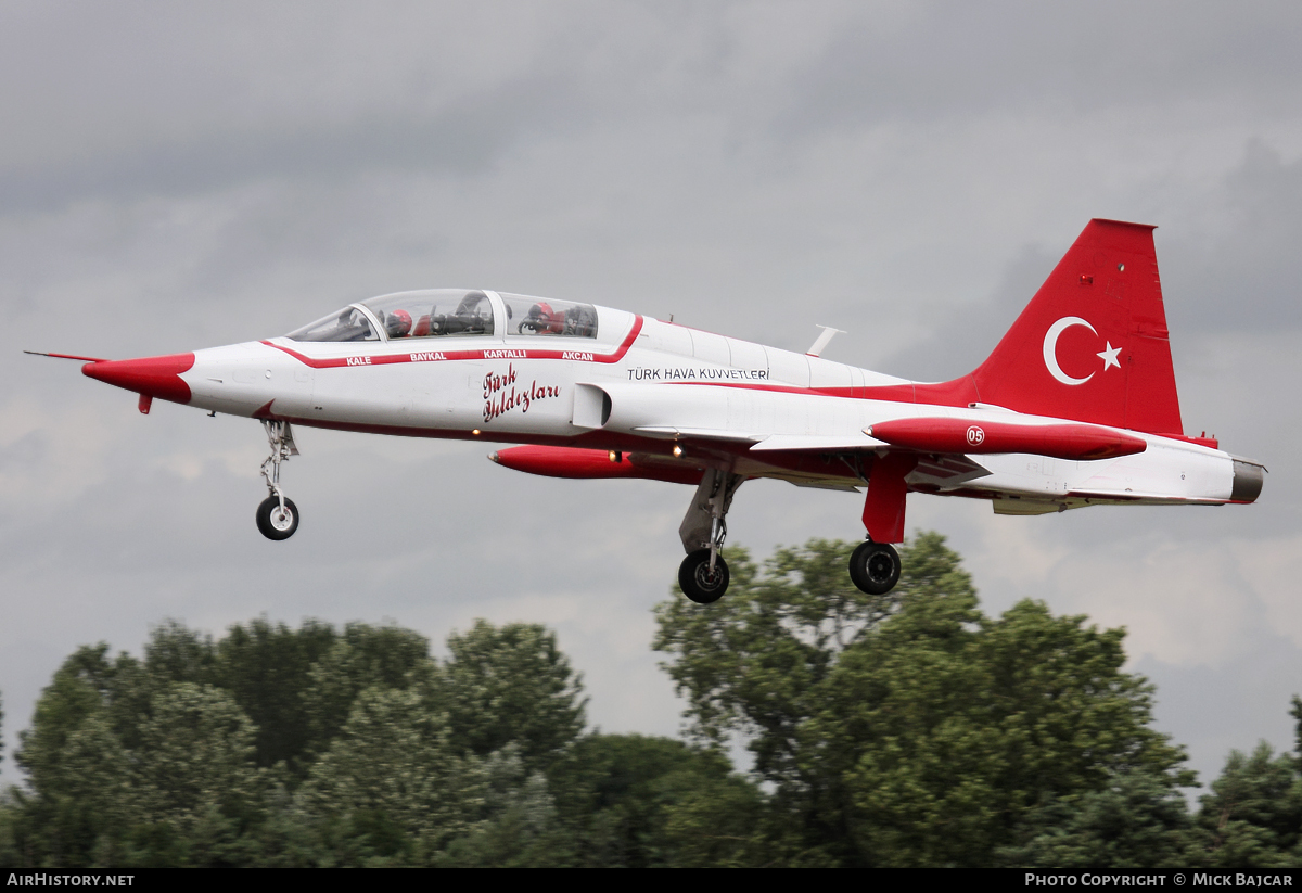 Aircraft Photo of 69-4005 / 05 | Canadair NF-5B-2000 | Turkey - Air Force | AirHistory.net #17664