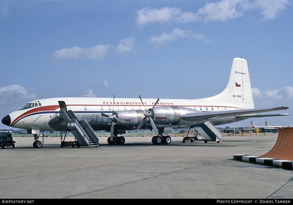 Aircraft Photo of OK-MBB | Bristol 175 Britannia 318 | ČSA - Československé Aerolinie - Czechoslovak Airlines | AirHistory.net #17680