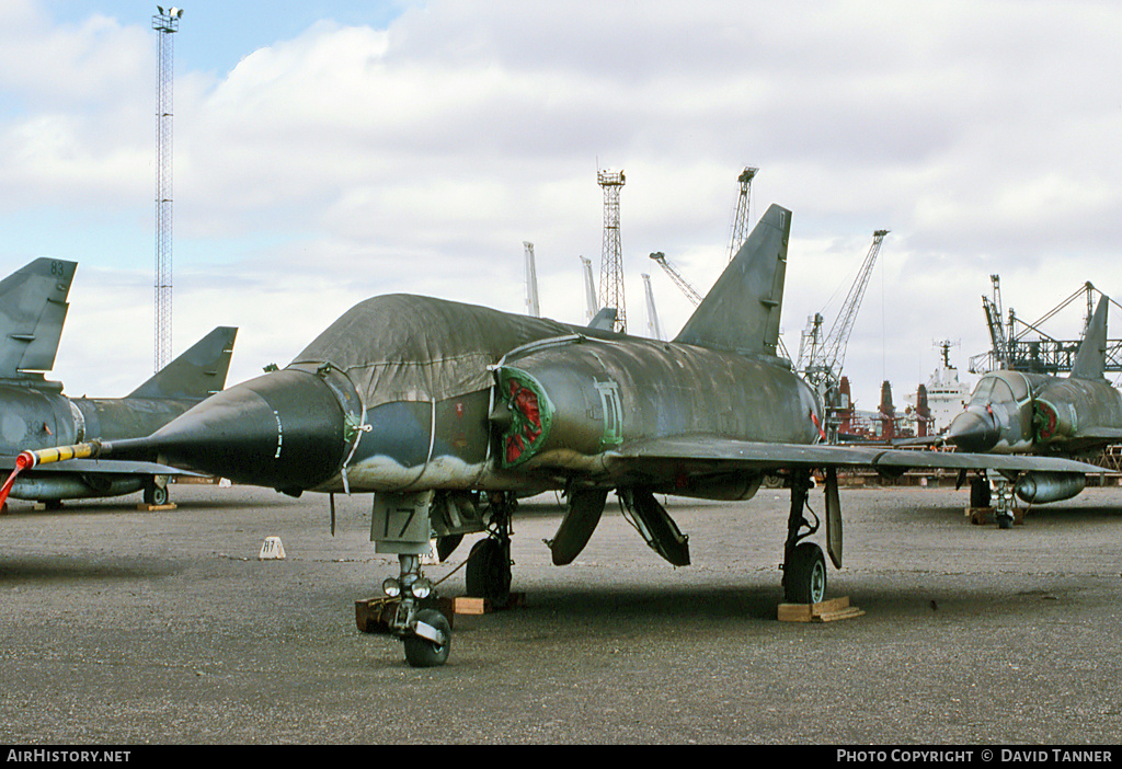 Aircraft Photo of A3-17 | Dassault Mirage IIIO(F/A) | Australia - Air Force | AirHistory.net #17688