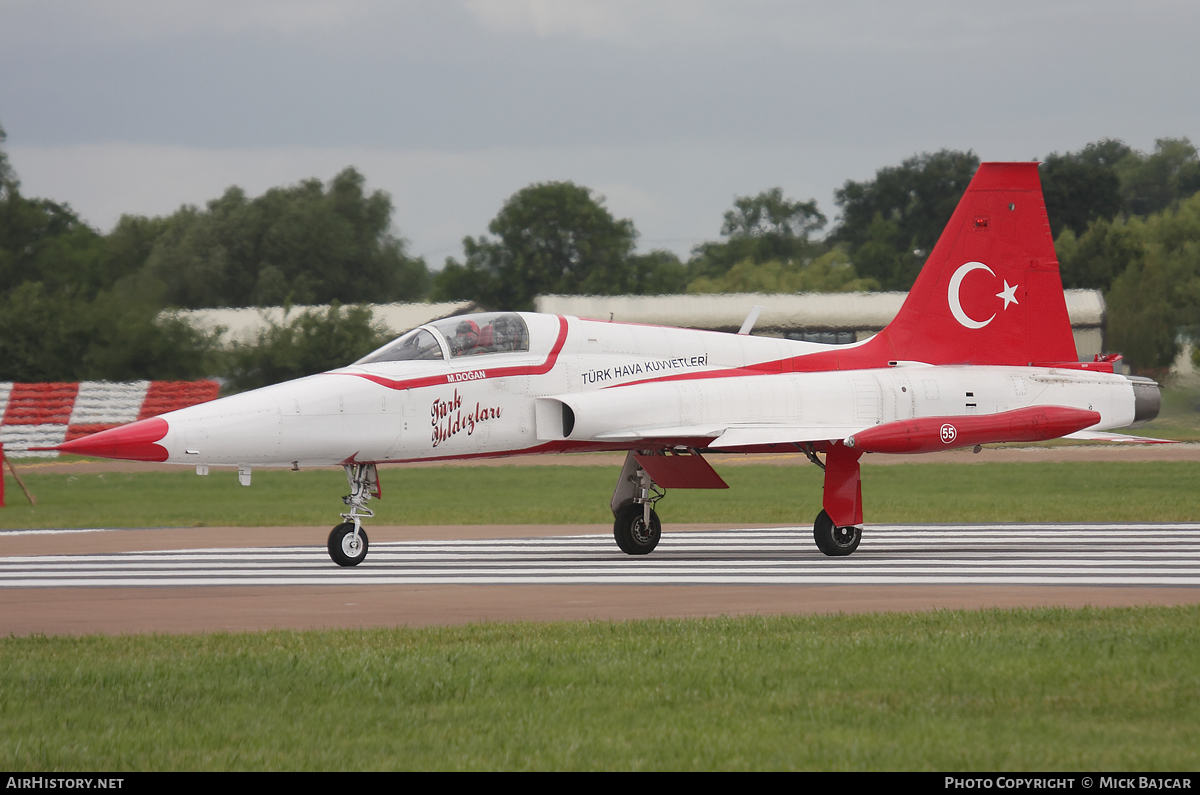 Aircraft Photo of 71-3055 / 55 | Canadair NF-5A-2000 | Turkey - Air Force | AirHistory.net #17698